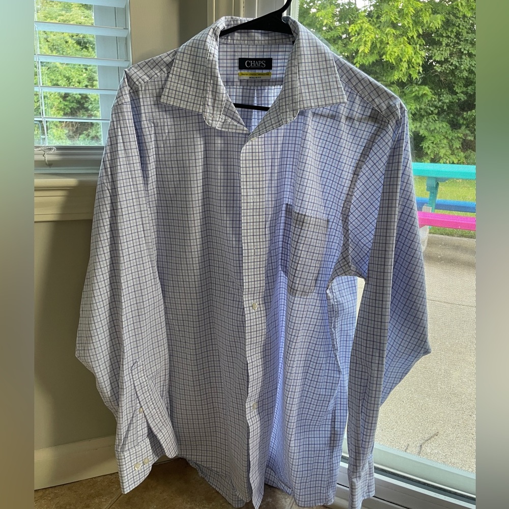 Chaps Men’s Dress Shirt size 16 34/35